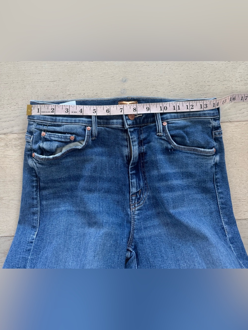 Mother weekender fray walking on coals size28 - Picture 6 of 9